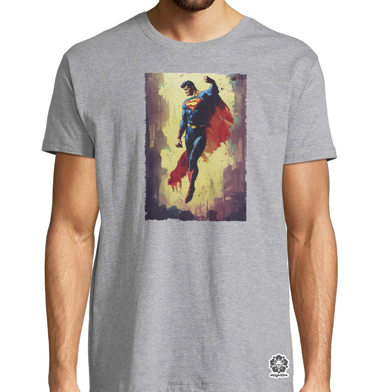 Superman fanart v1 egyedi póló 
