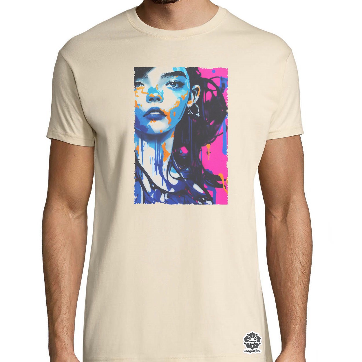 Grafiti művészet Anya Taylor-Joy v3 egyedi póló 