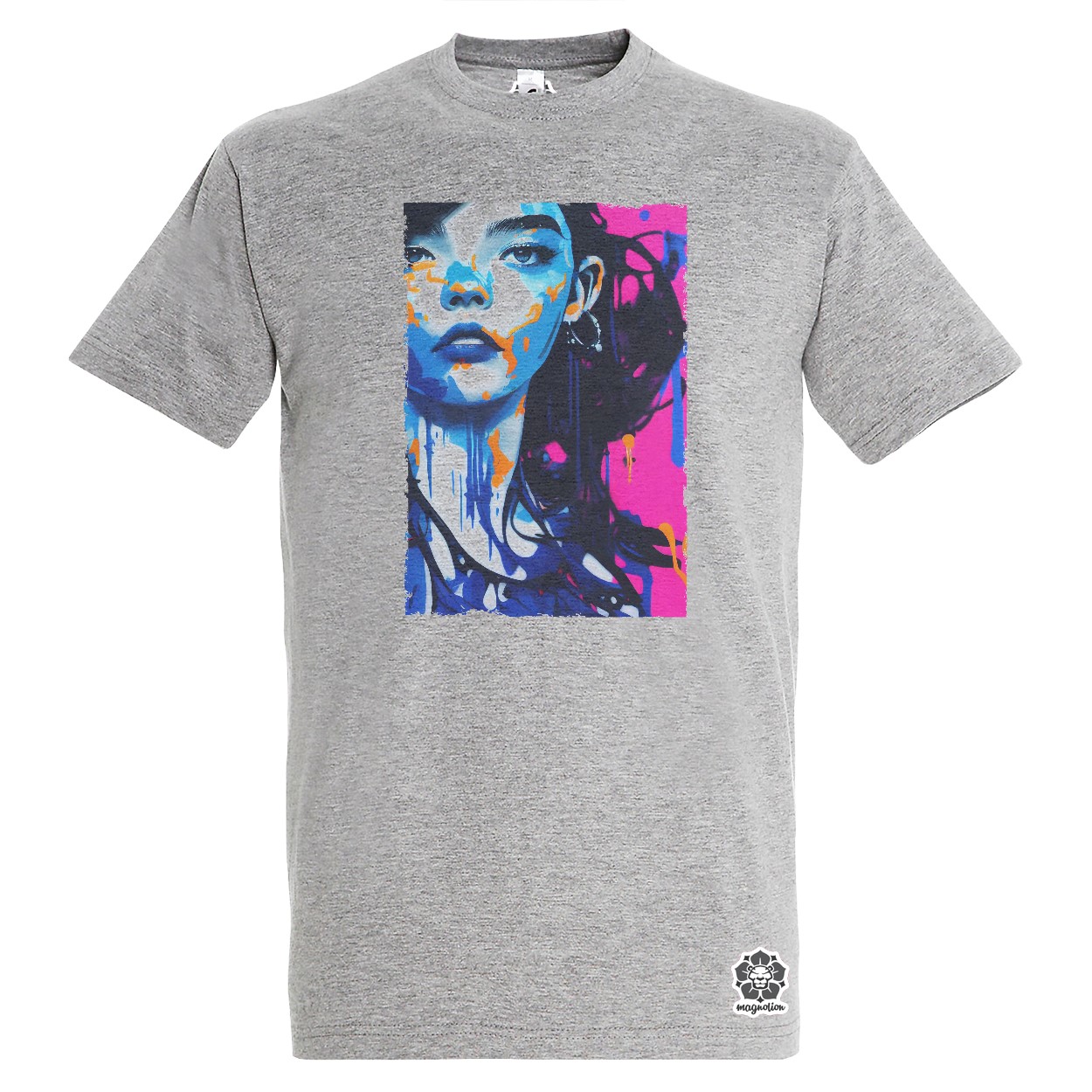 Grafiti művészet Anya Taylor-Joy v3 egyedi póló 