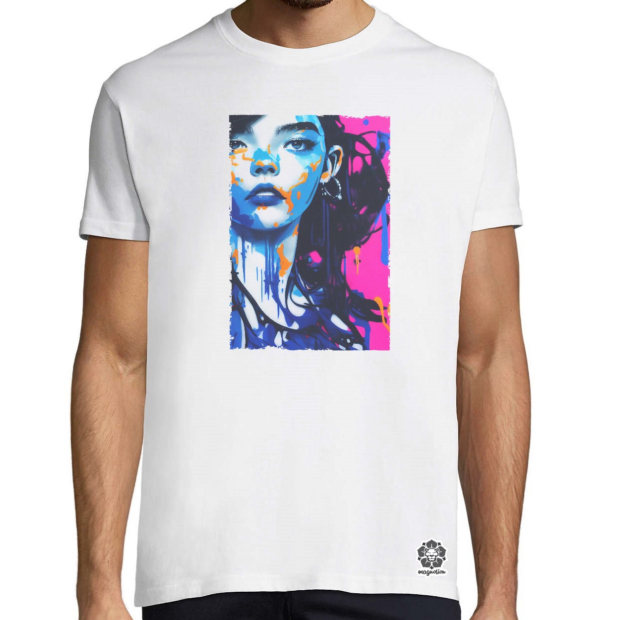 Grafiti művészet Anya Taylor-Joy v3 egyedi póló 