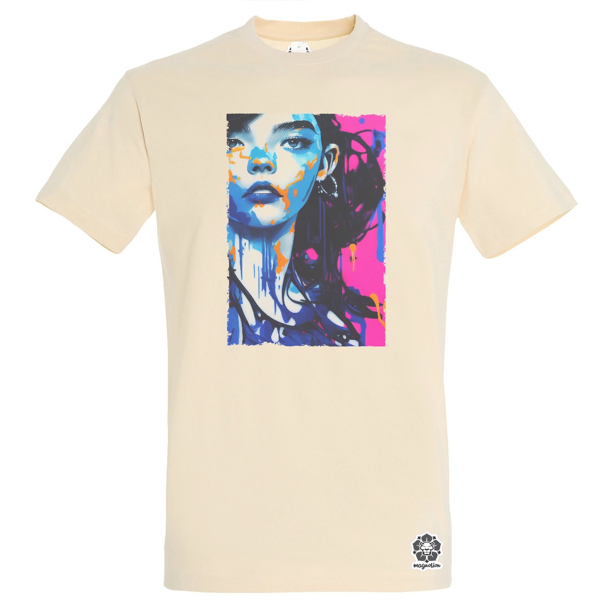 Grafiti művészet Anya Taylor-Joy v3 egyedi póló 