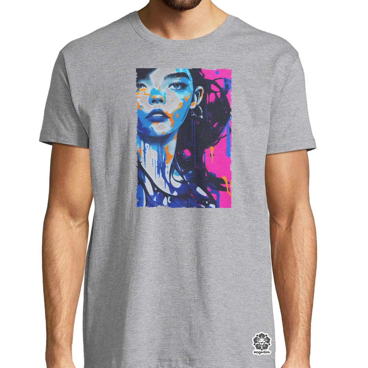 Grafiti művészet Anya Taylor-Joy v3 egyedi póló 