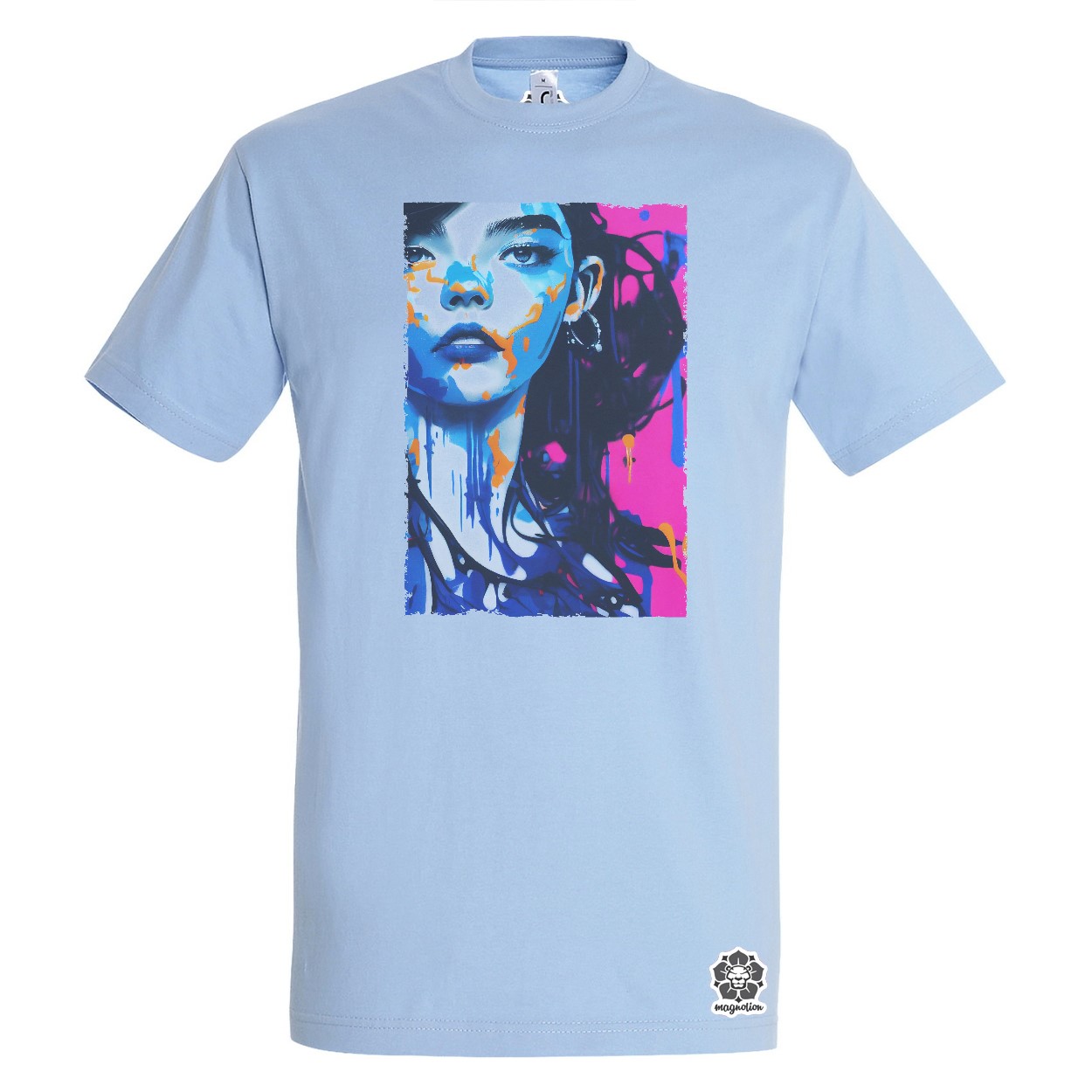 Grafiti művészet Anya Taylor-Joy v3 egyedi póló 