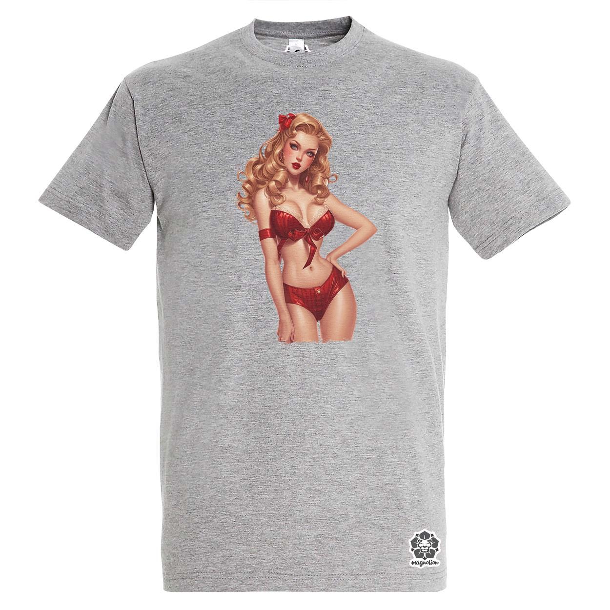 Pin-up girl v12 egyedi póló 