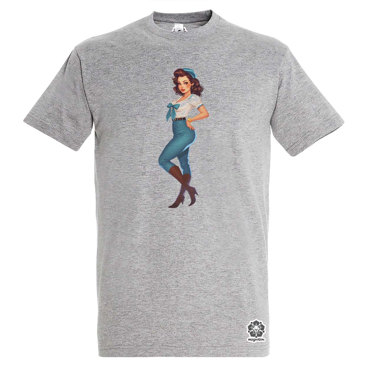 Pin-up girl v14 egyedi póló 