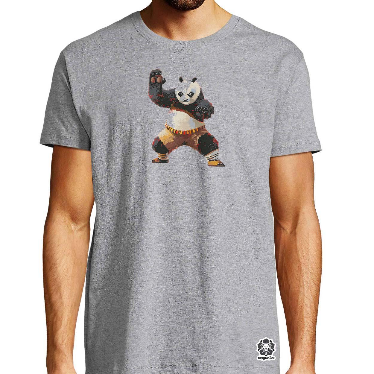 Pixelart kung fu panda v2 egyedi póló 