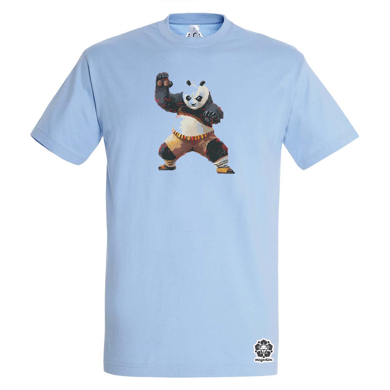 Pixelart kung fu panda v2 egyedi póló 