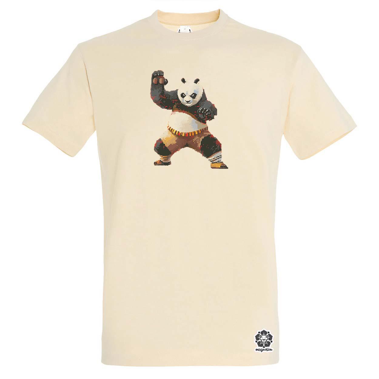 Pixelart kung fu panda v2 egyedi póló 