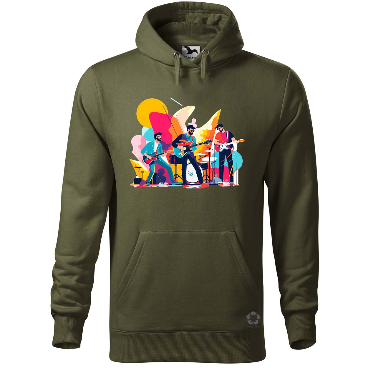 Minimalista funky banda v1 egyedi  pulóver 