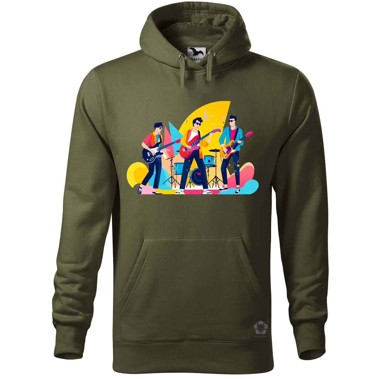 Minimalista funky banda v4 egyedi  pulóver 