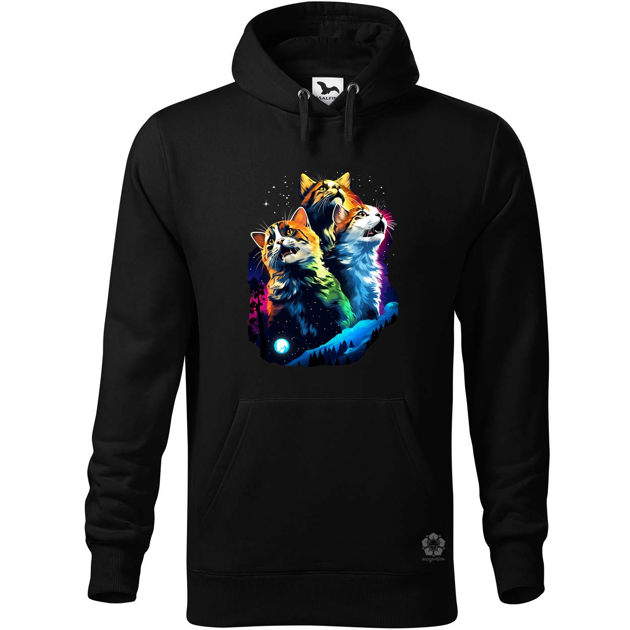 Neon nyávogás v3 egyedi  pulóver 