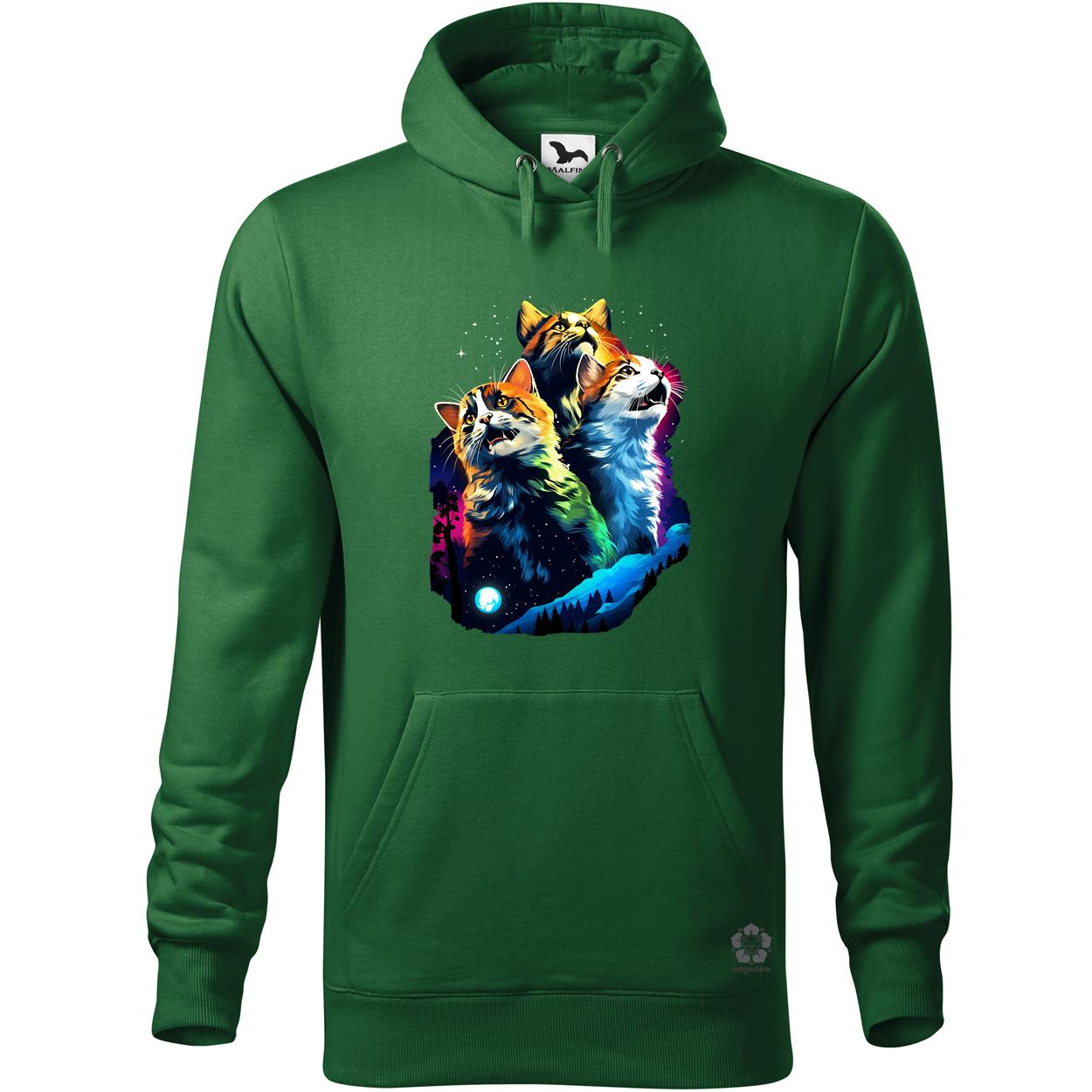 Neon nyávogás v3 egyedi  pulóver 