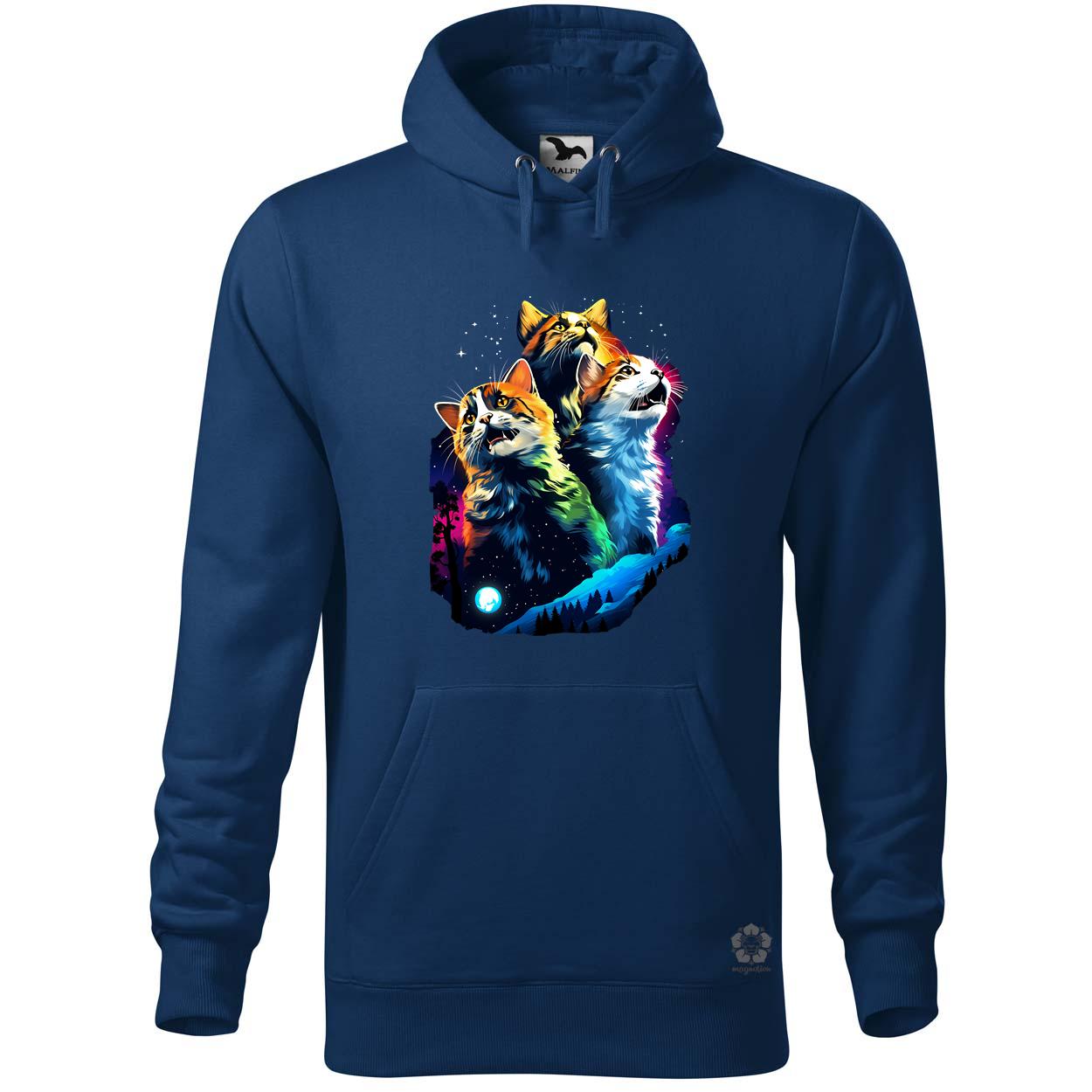 Neon nyávogás v3 egyedi  pulóver 
