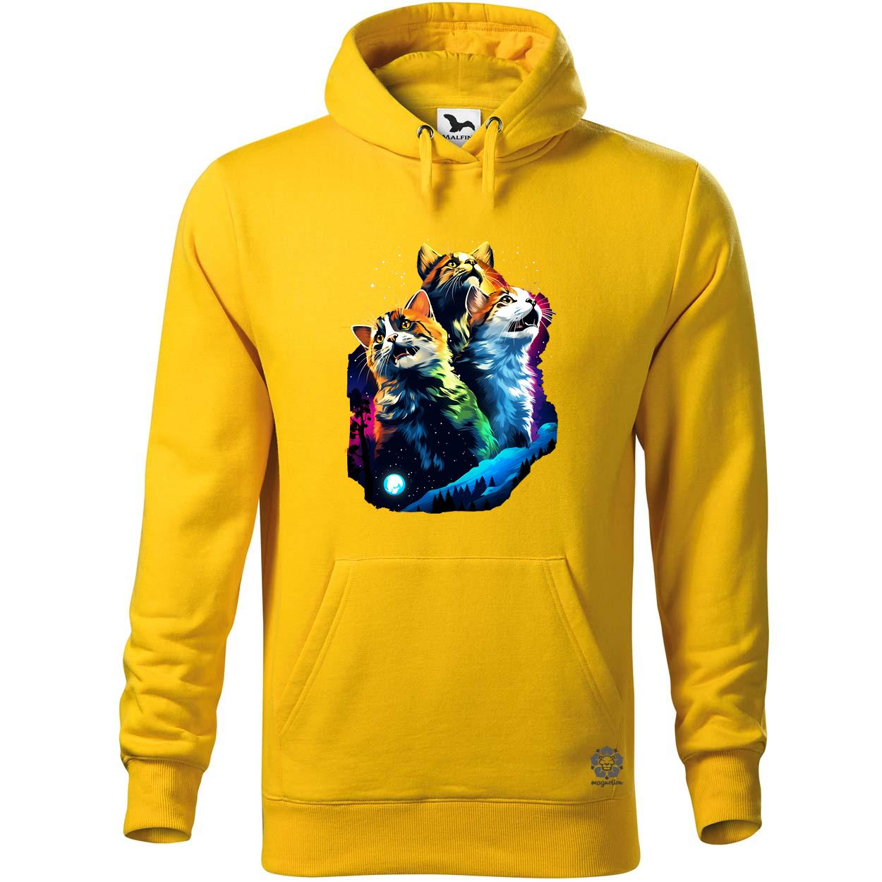 Neon nyávogás v3 egyedi  pulóver 
