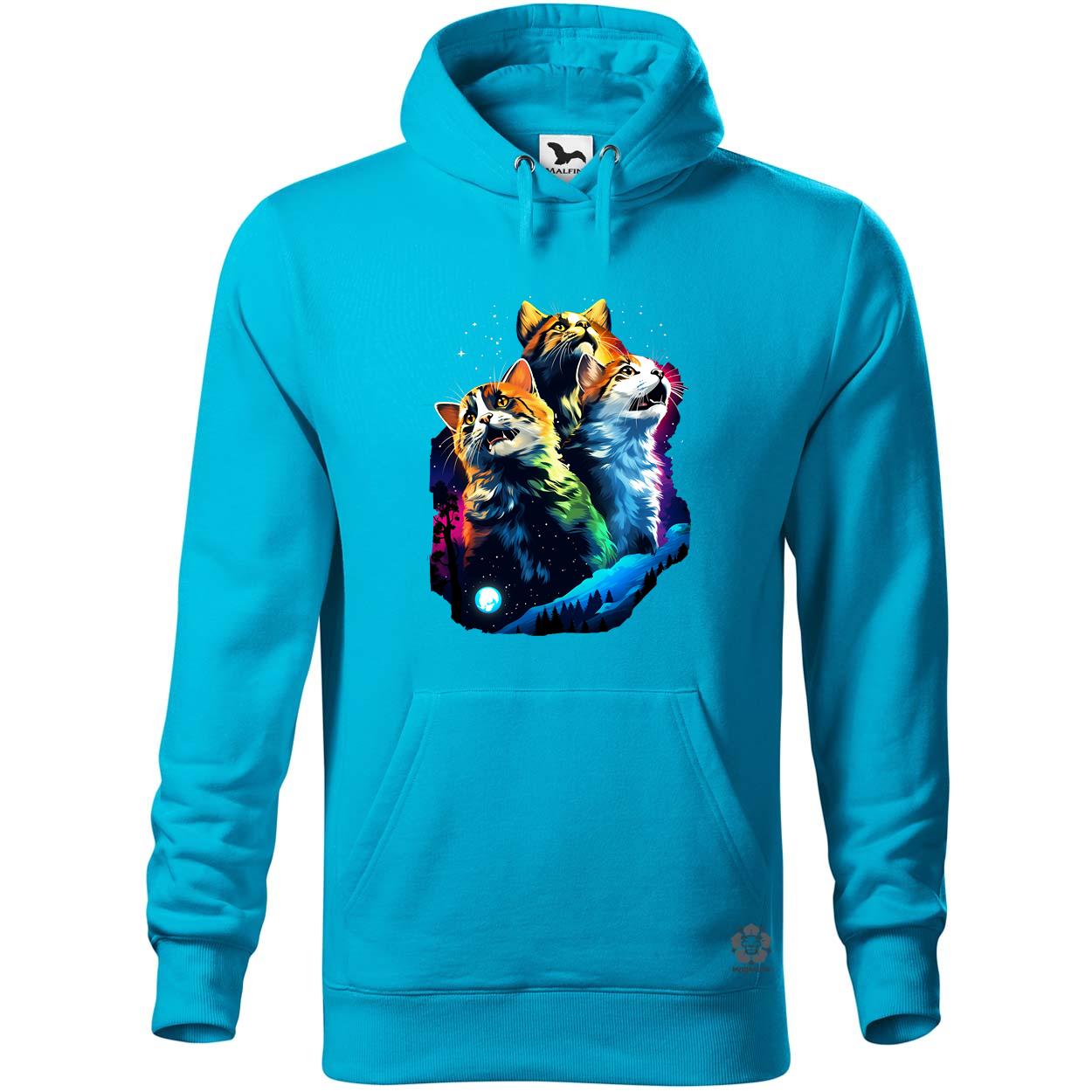 Neon nyávogás v3 egyedi  pulóver 