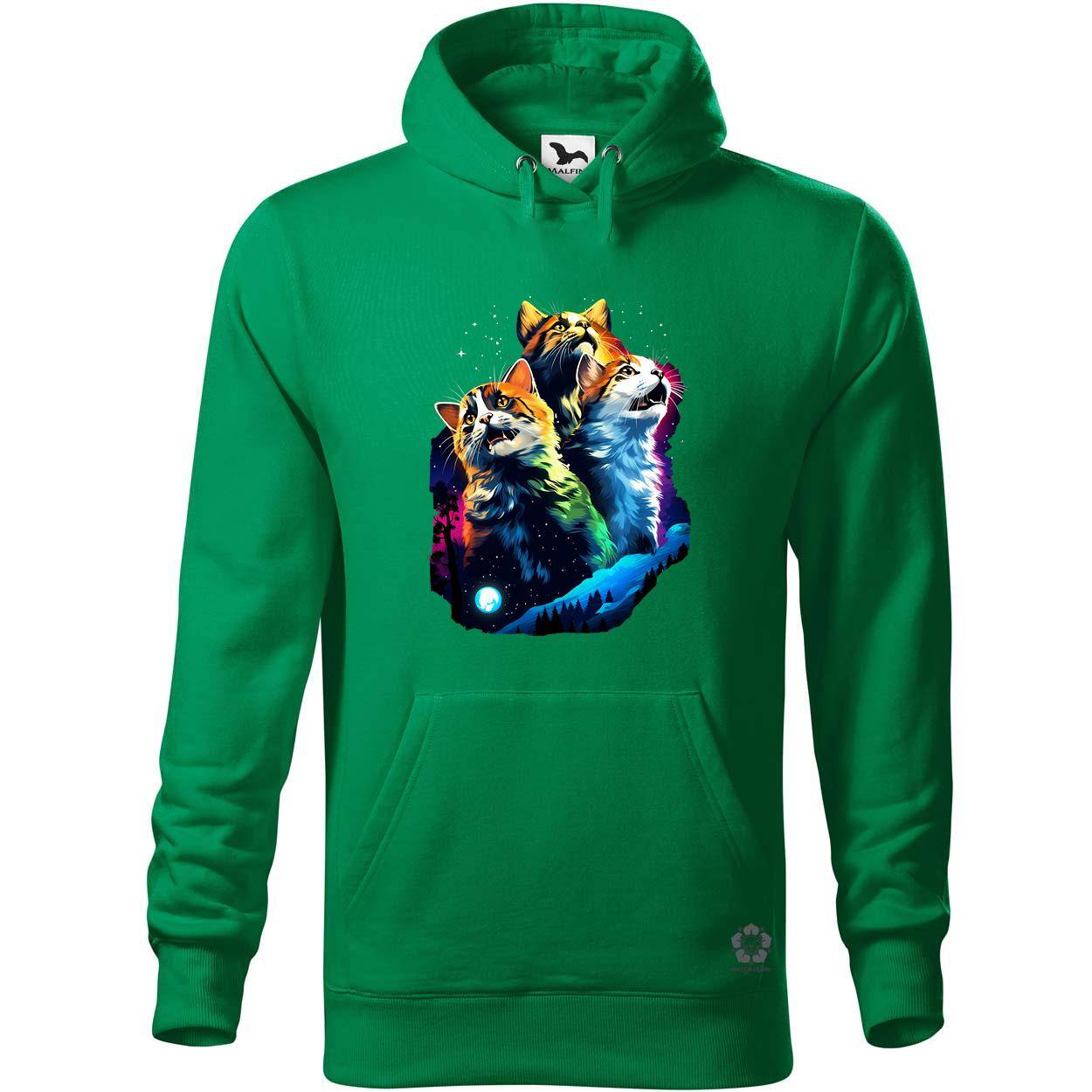 Neon nyávogás v3 egyedi  pulóver 