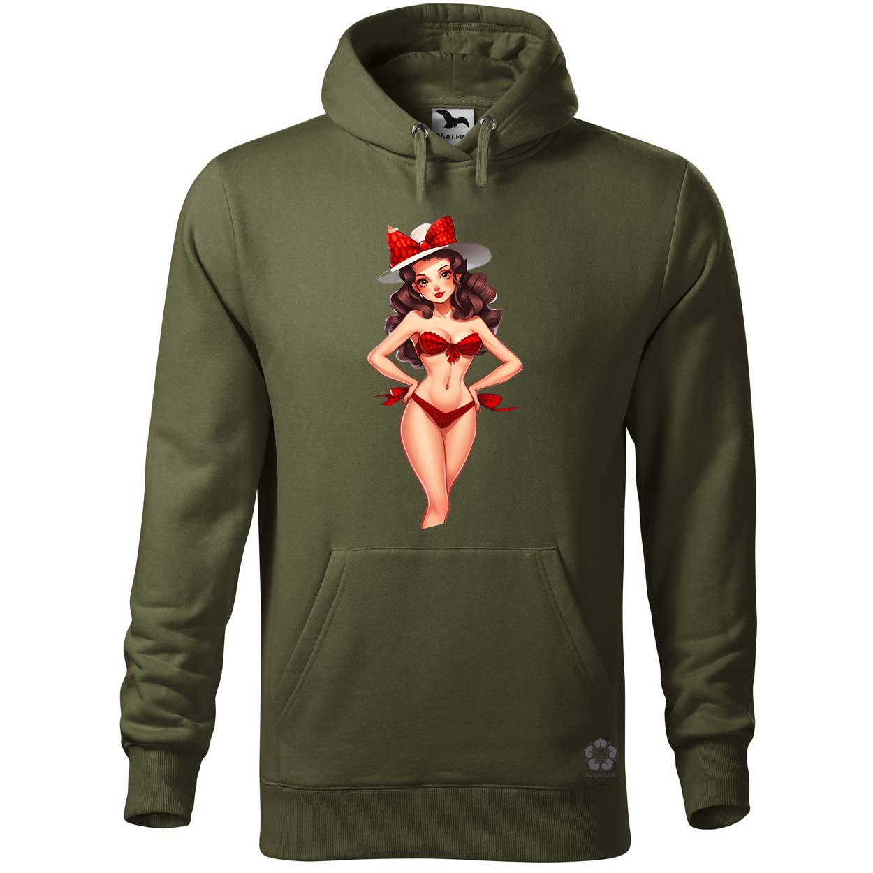 Pin-up girl v20 egyedi  pulóver 
