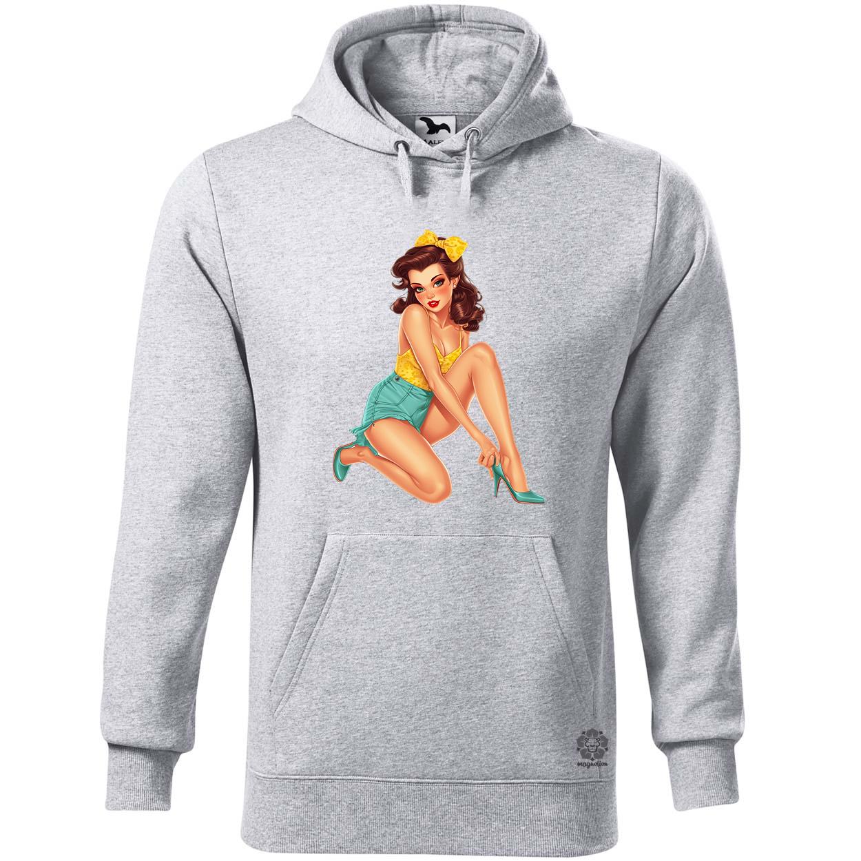 Pin-up girl v23 egyedi  pulóver 