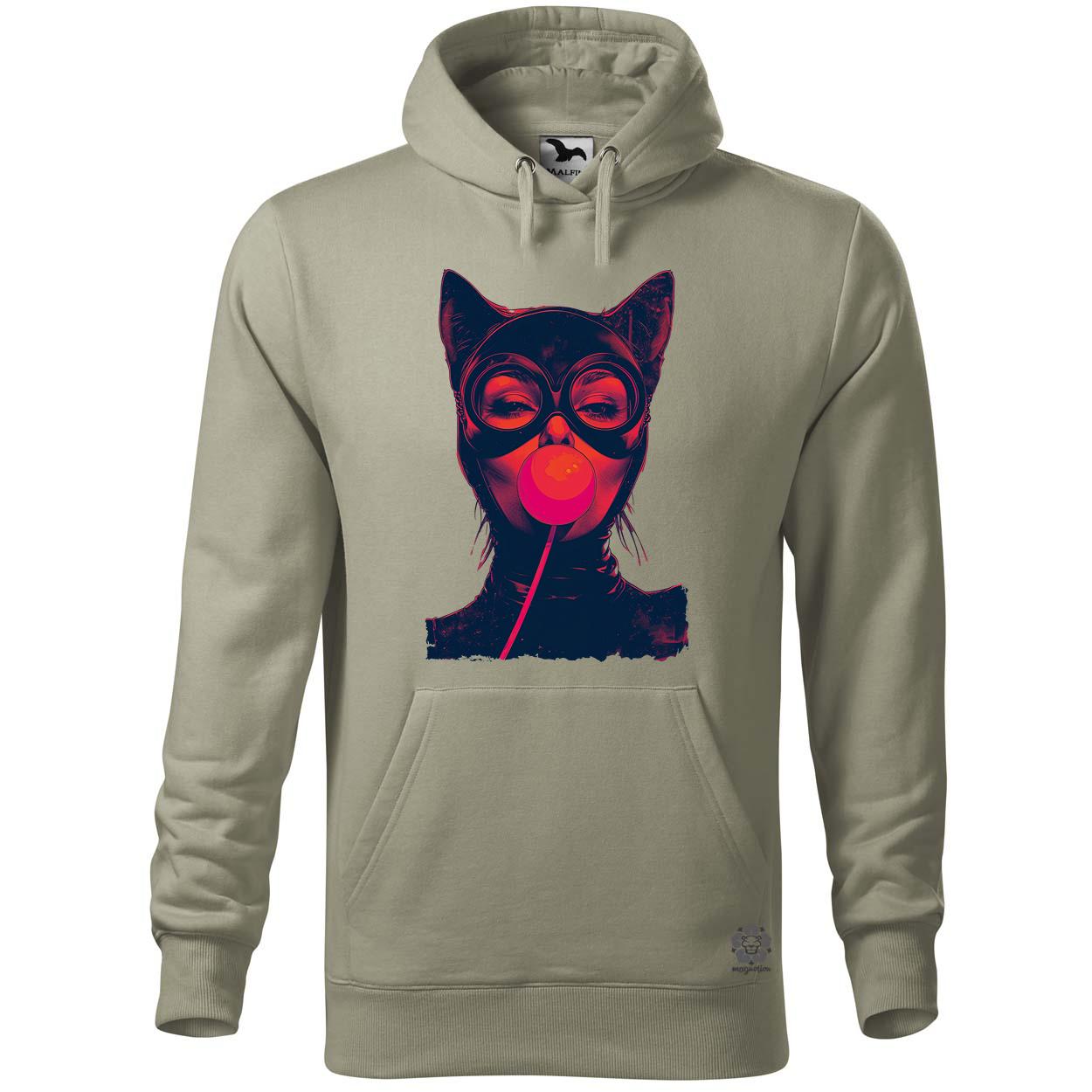 Popart macskanő v3 egyedi  pulóver 