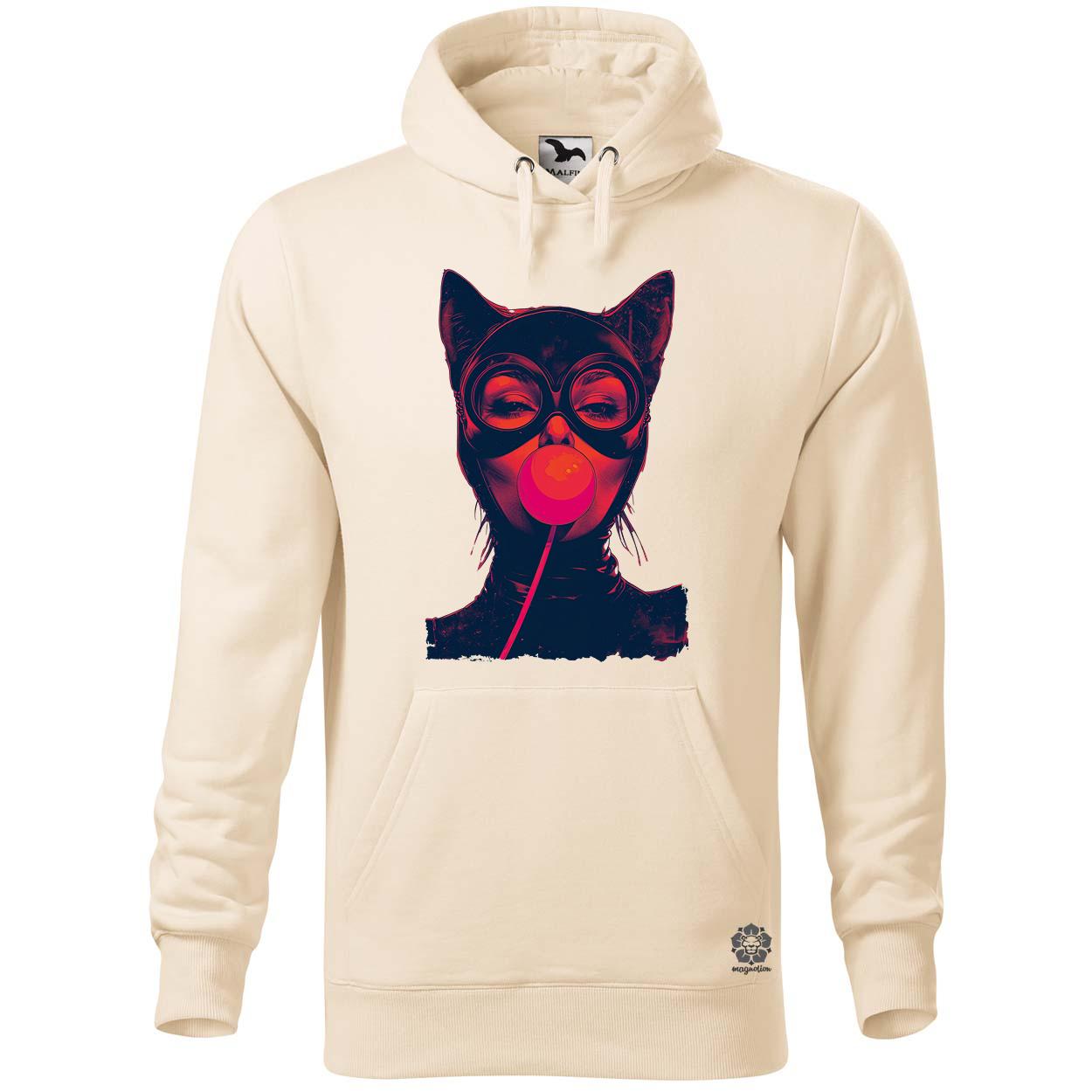 Popart macskanő v3 egyedi  pulóver 