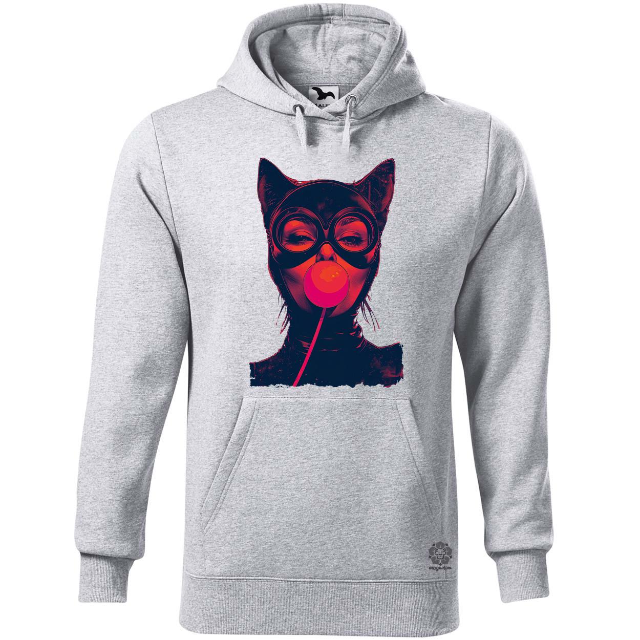 Popart macskanő v3 egyedi  pulóver 