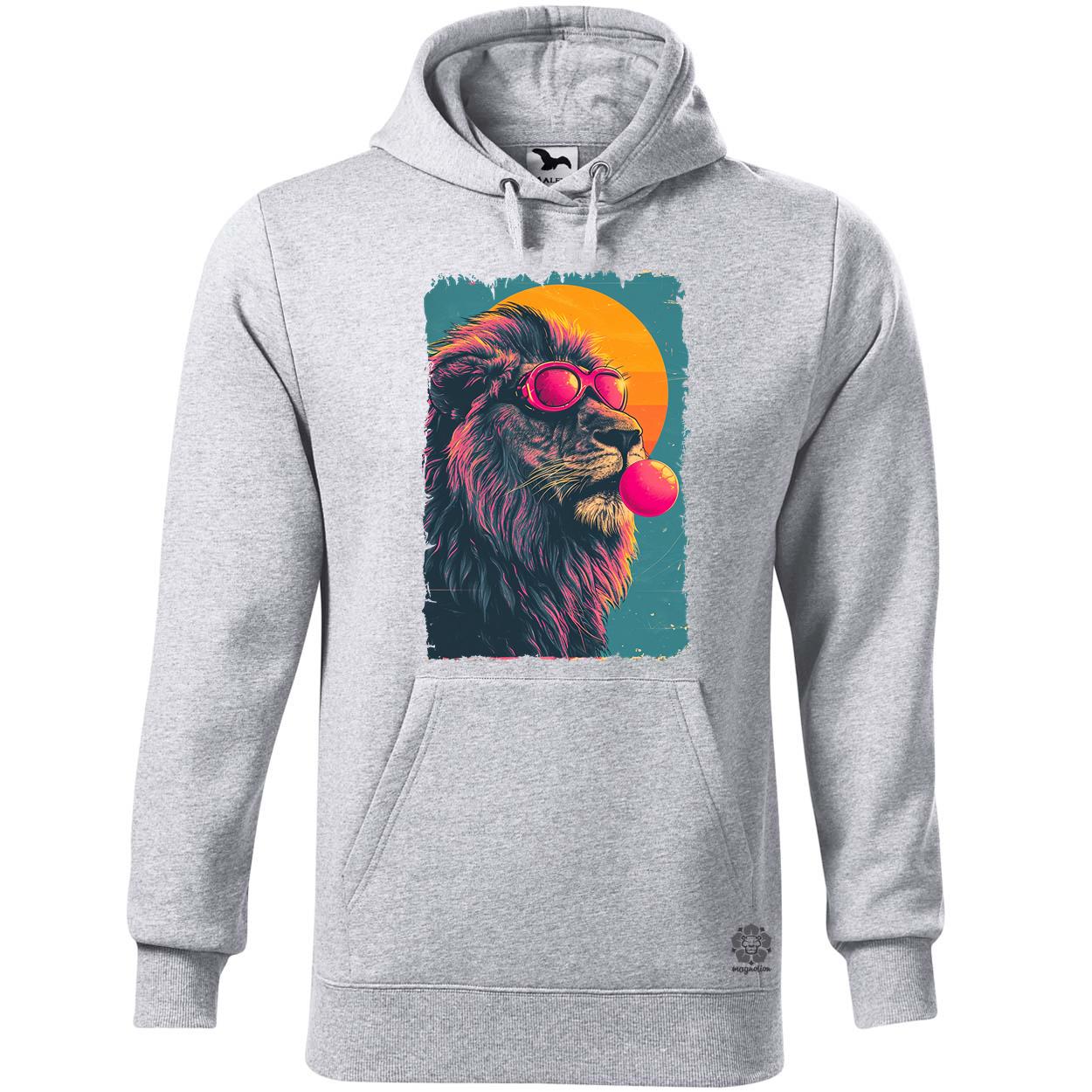 Popart oroszlán v2 egyedi  pulóver 