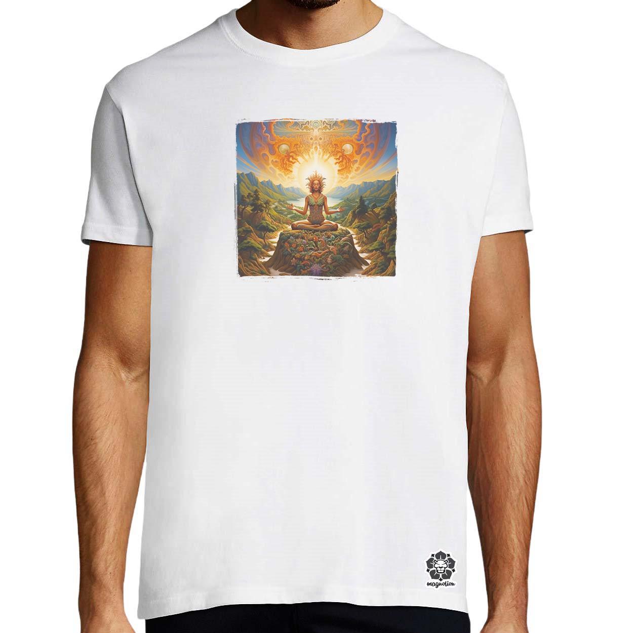 Spirituális ébredés v19 egyedi póló 
