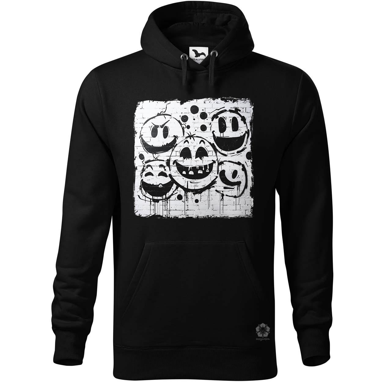 Smile graffiti v12 egyedi  pulóver 