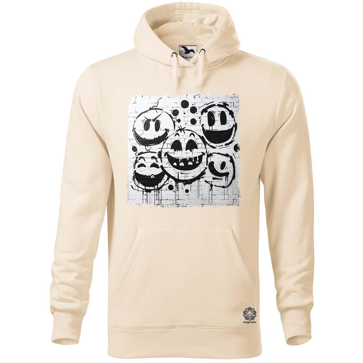 Smile graffiti v12 egyedi  pulóver 