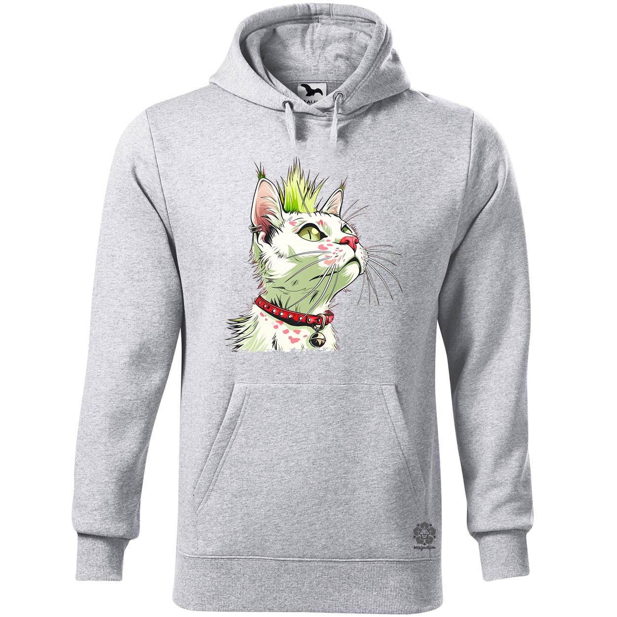 Punk cica v3 egyedi  pulóver 