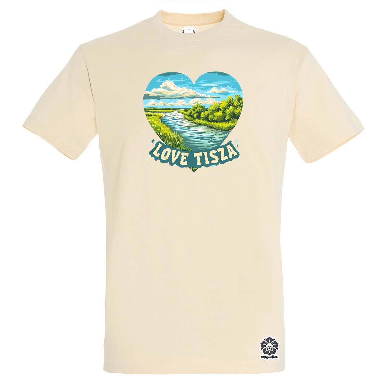 Love Tisza v12 egyedi póló 