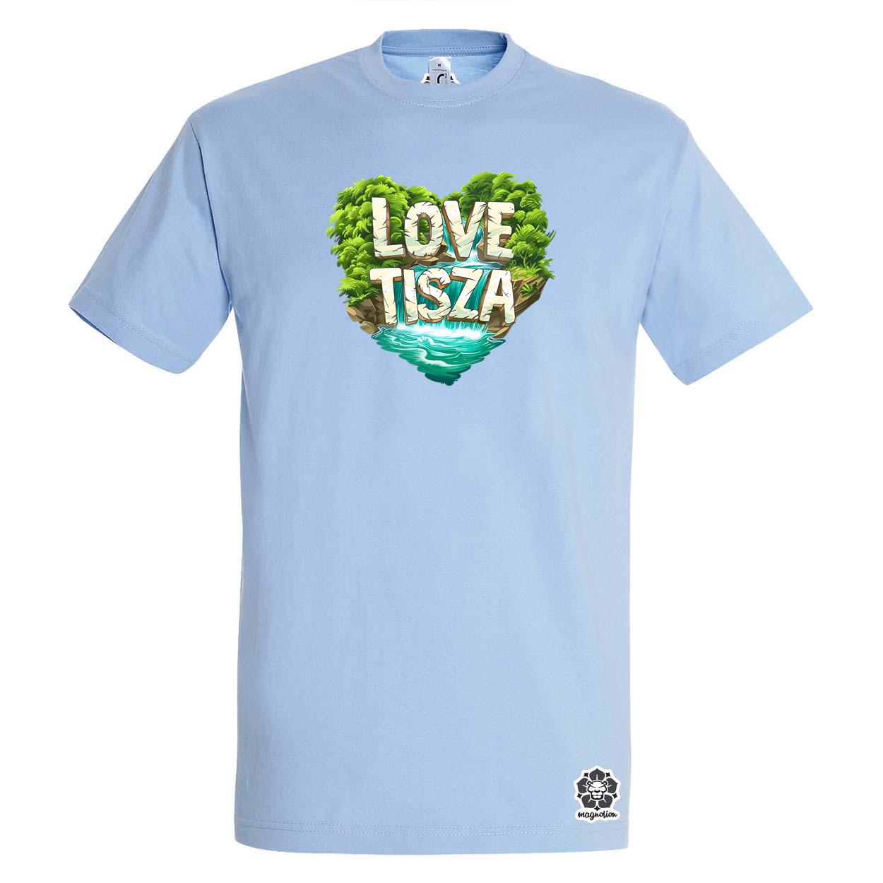 Love Tisza v5 egyedi póló 