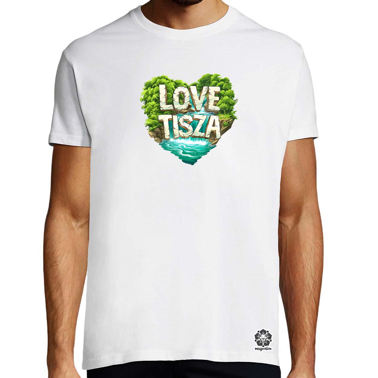 Love Tisza v5 egyedi póló 
