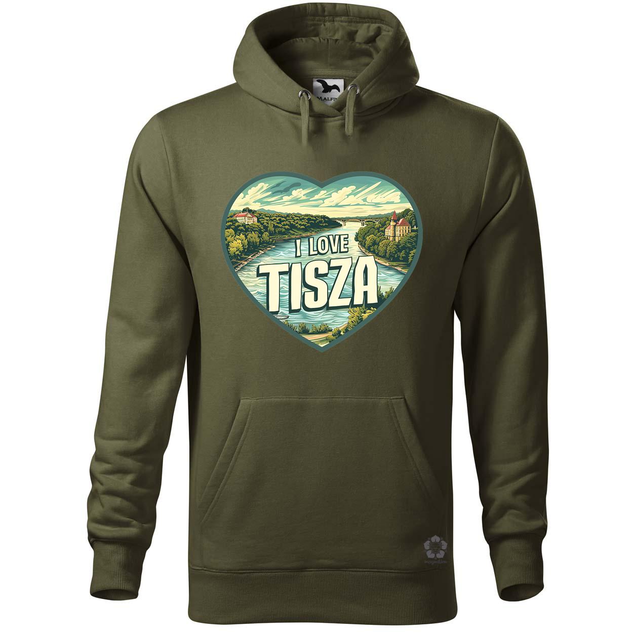 Love Tisza v1 egyedi  pulóver 