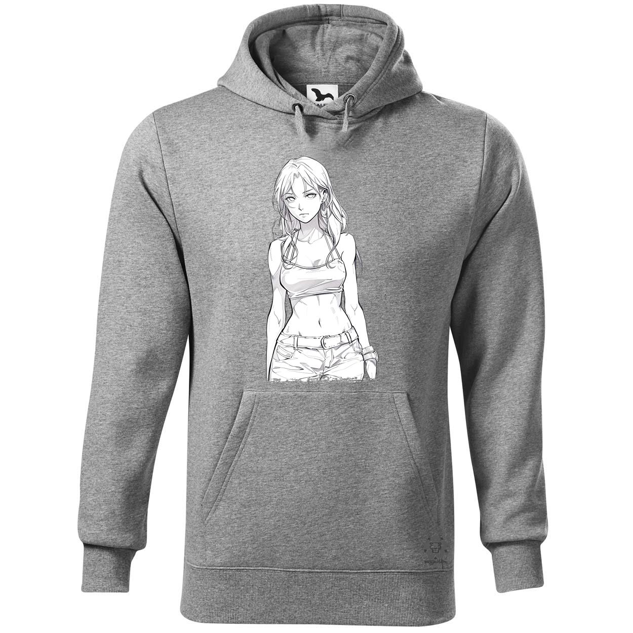 Manga lány v4 egyedi  pulóver 