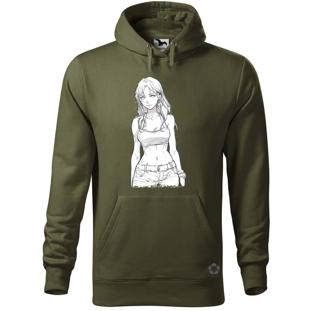 Manga lány v4 egyedi  pulóver 