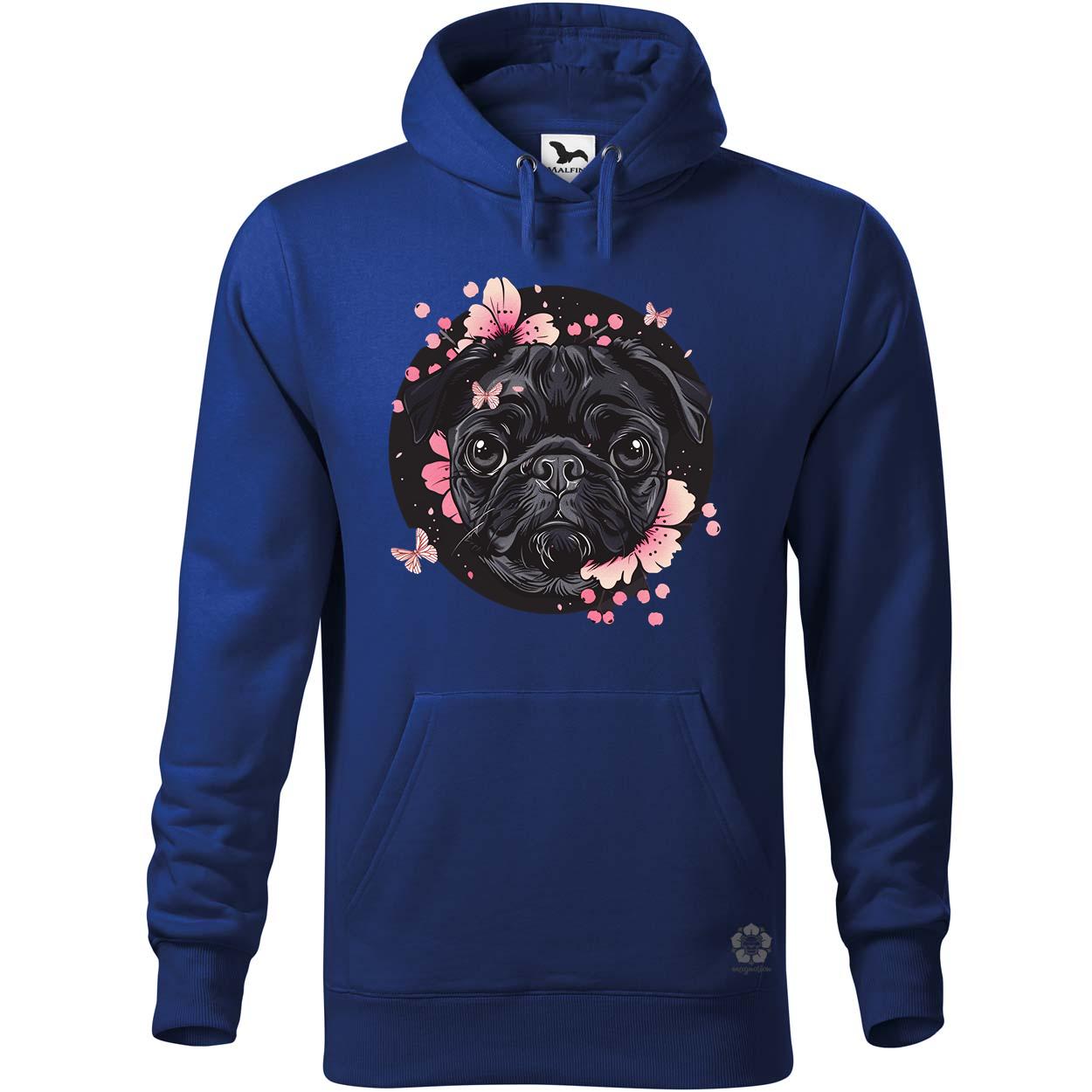 Mopsz és pillangó v3 egyedi  pulóver 