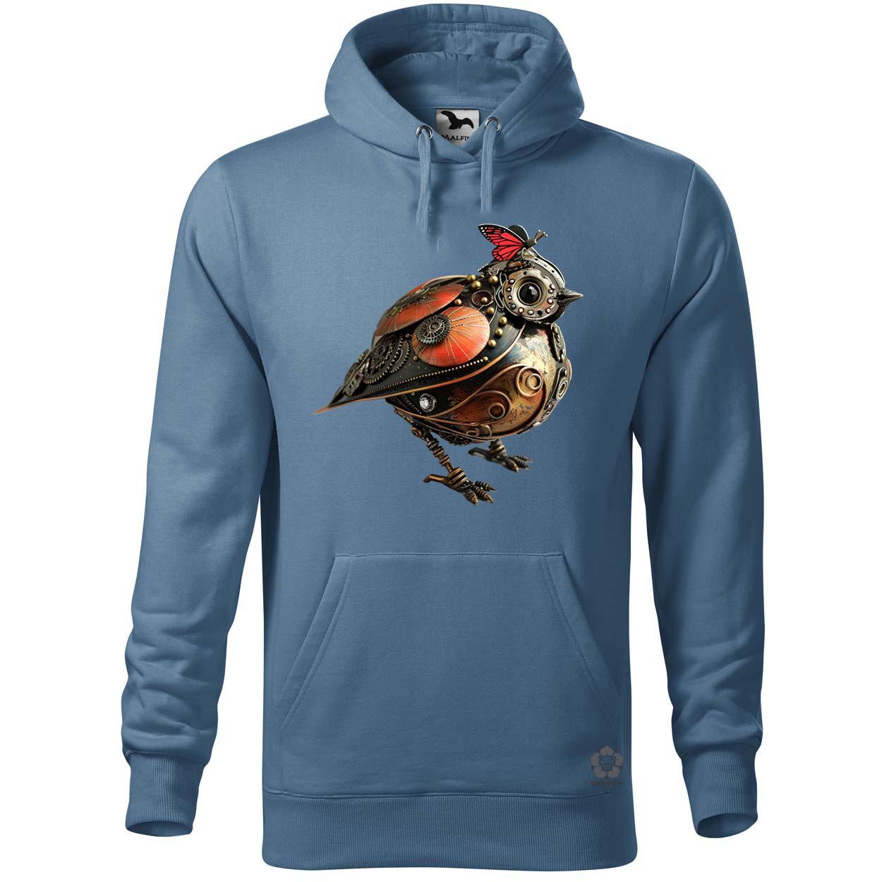 Steampunk madár v3 egyedi  pulóver 