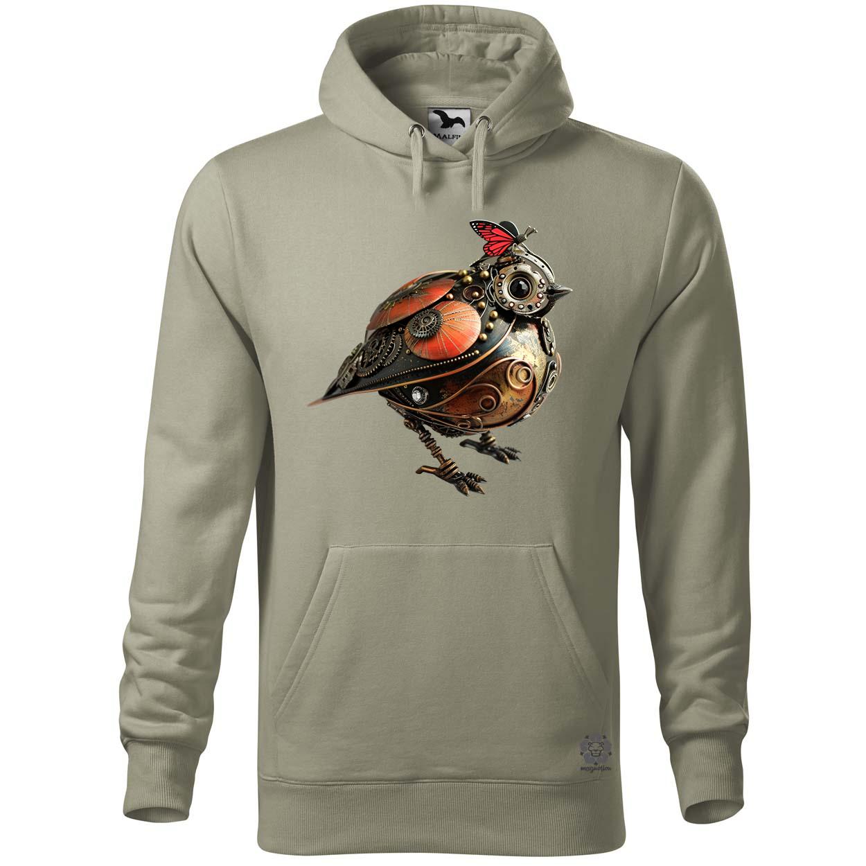 Steampunk madár v3 egyedi  pulóver 