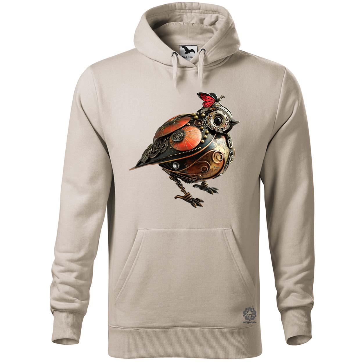 Steampunk madár v3 egyedi  pulóver 
