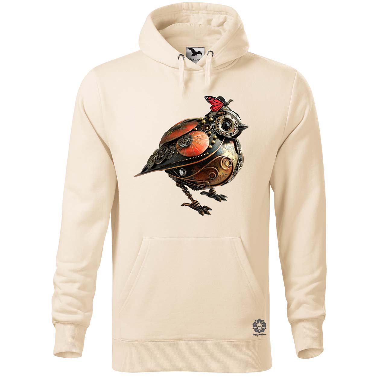 Steampunk madár v3 egyedi  pulóver 