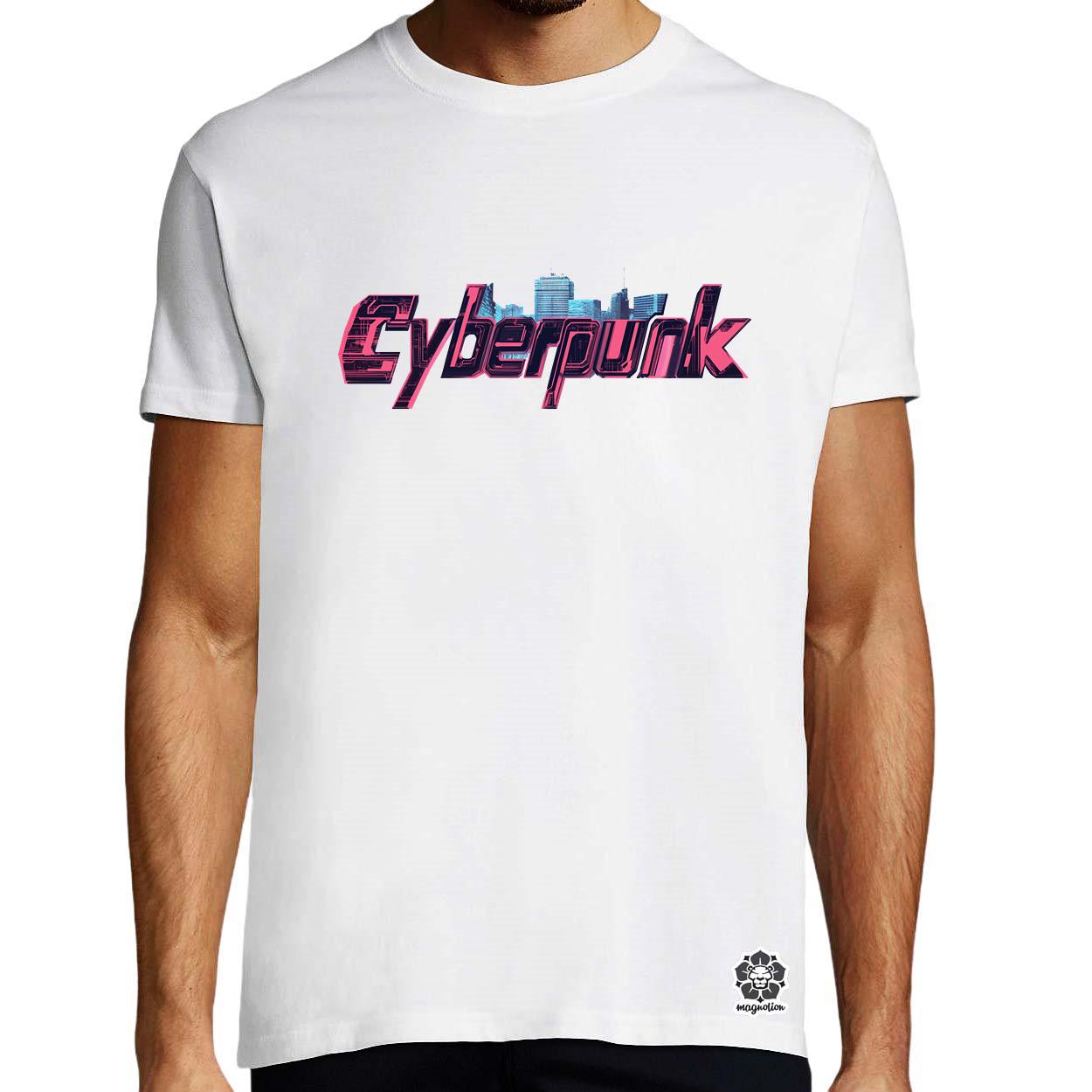 Cyberpunk v23 egyedi póló 