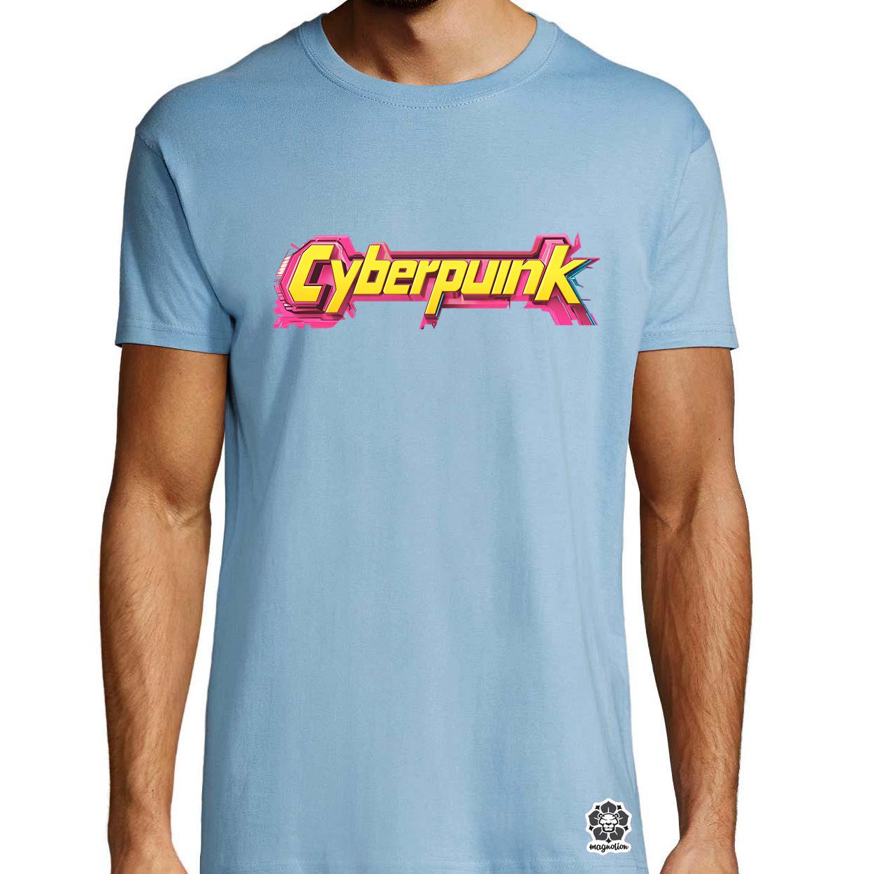 Cyberpunk v45 egyedi póló 