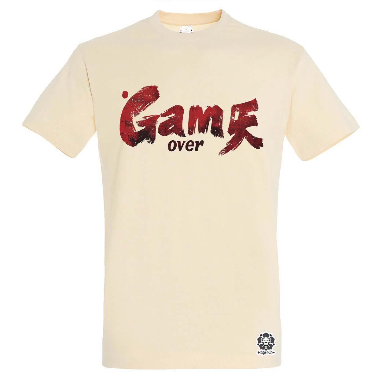Game over v15 egyedi póló 