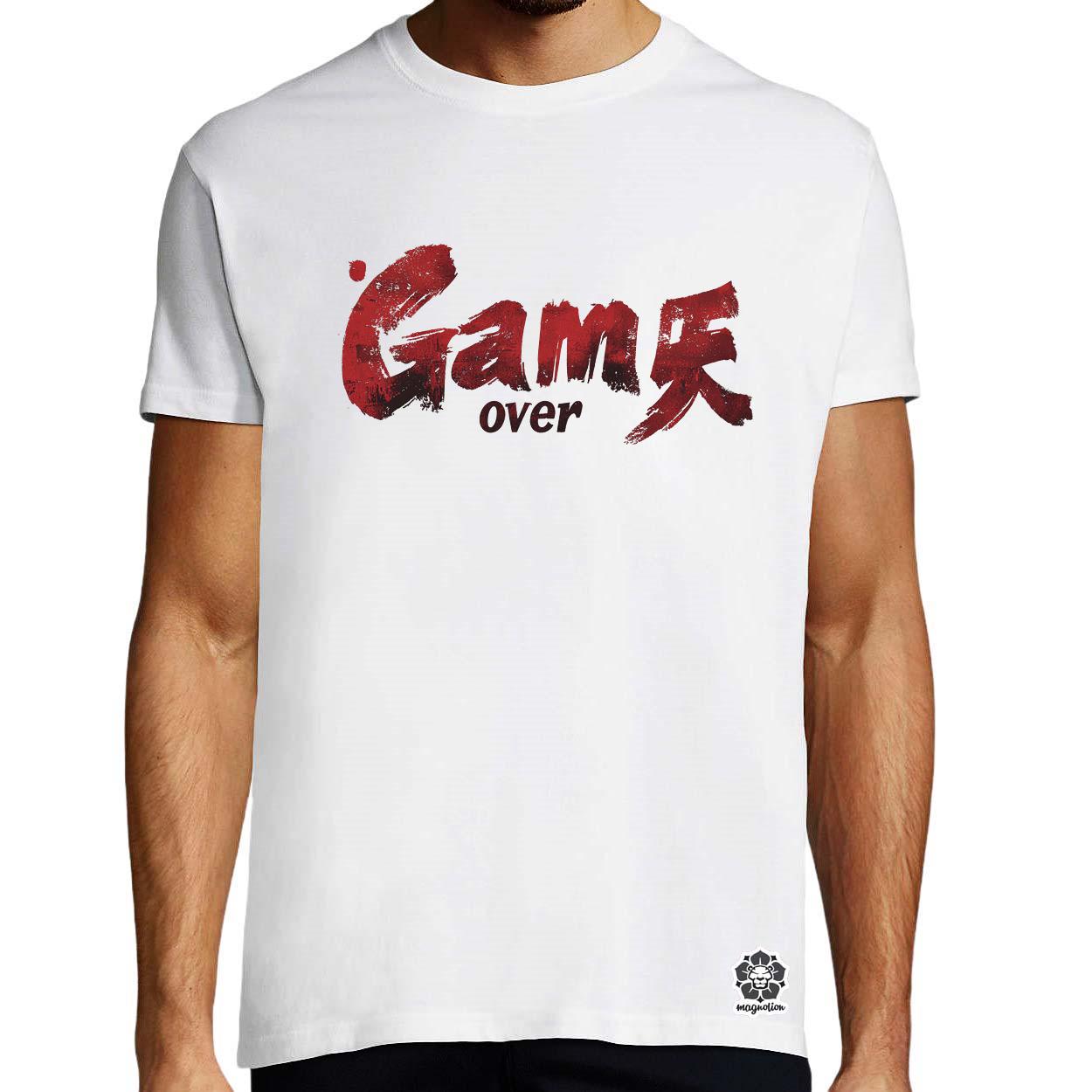 Game over v15 egyedi póló 