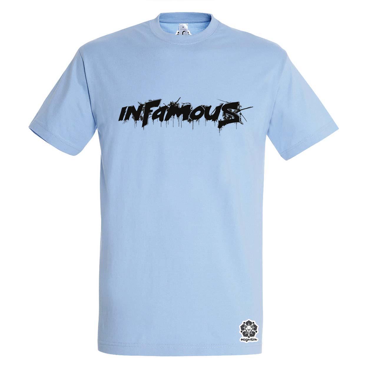 Infamous v1 egyedi póló 