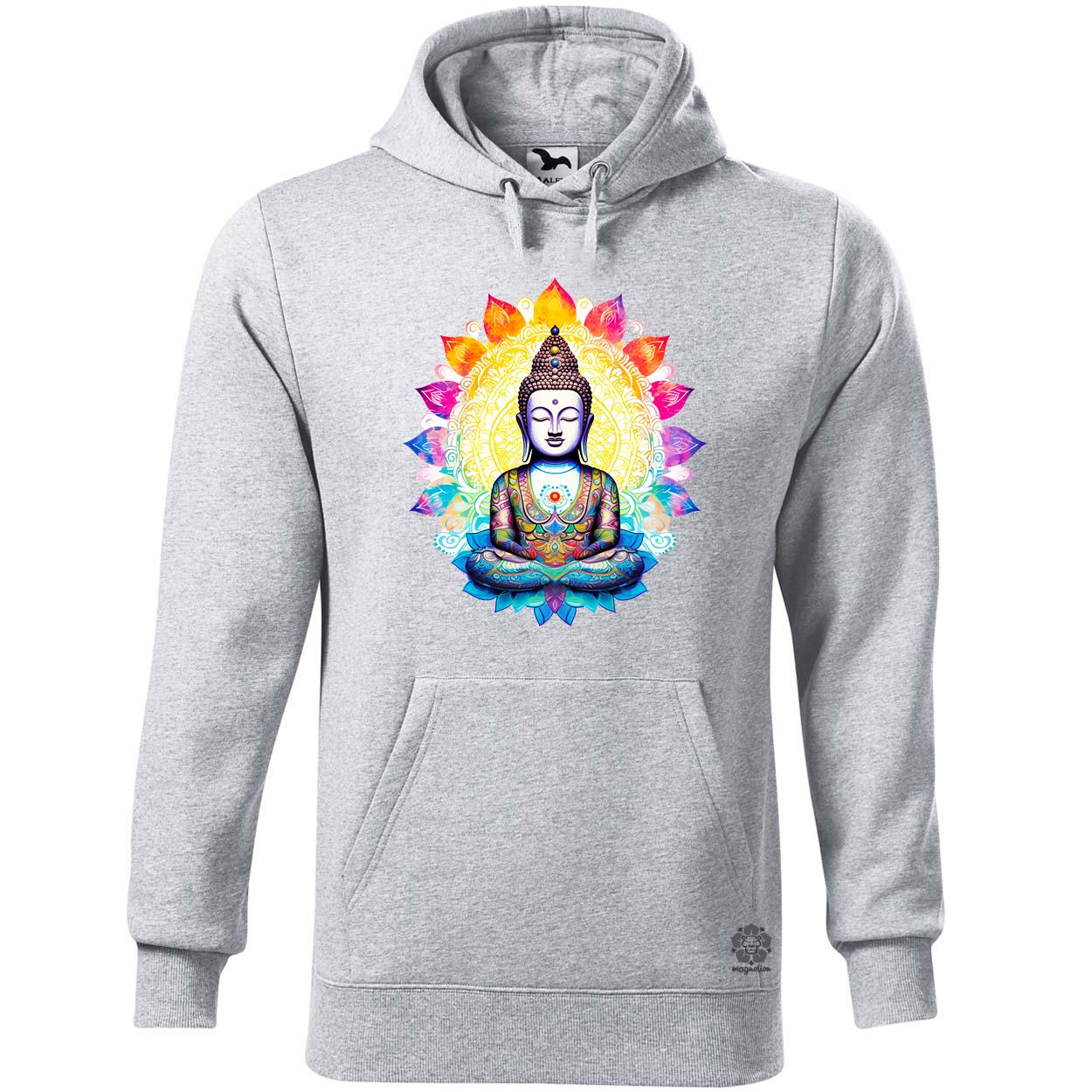 Pszichedelikus Buddha v1 egyedi  pulóver 