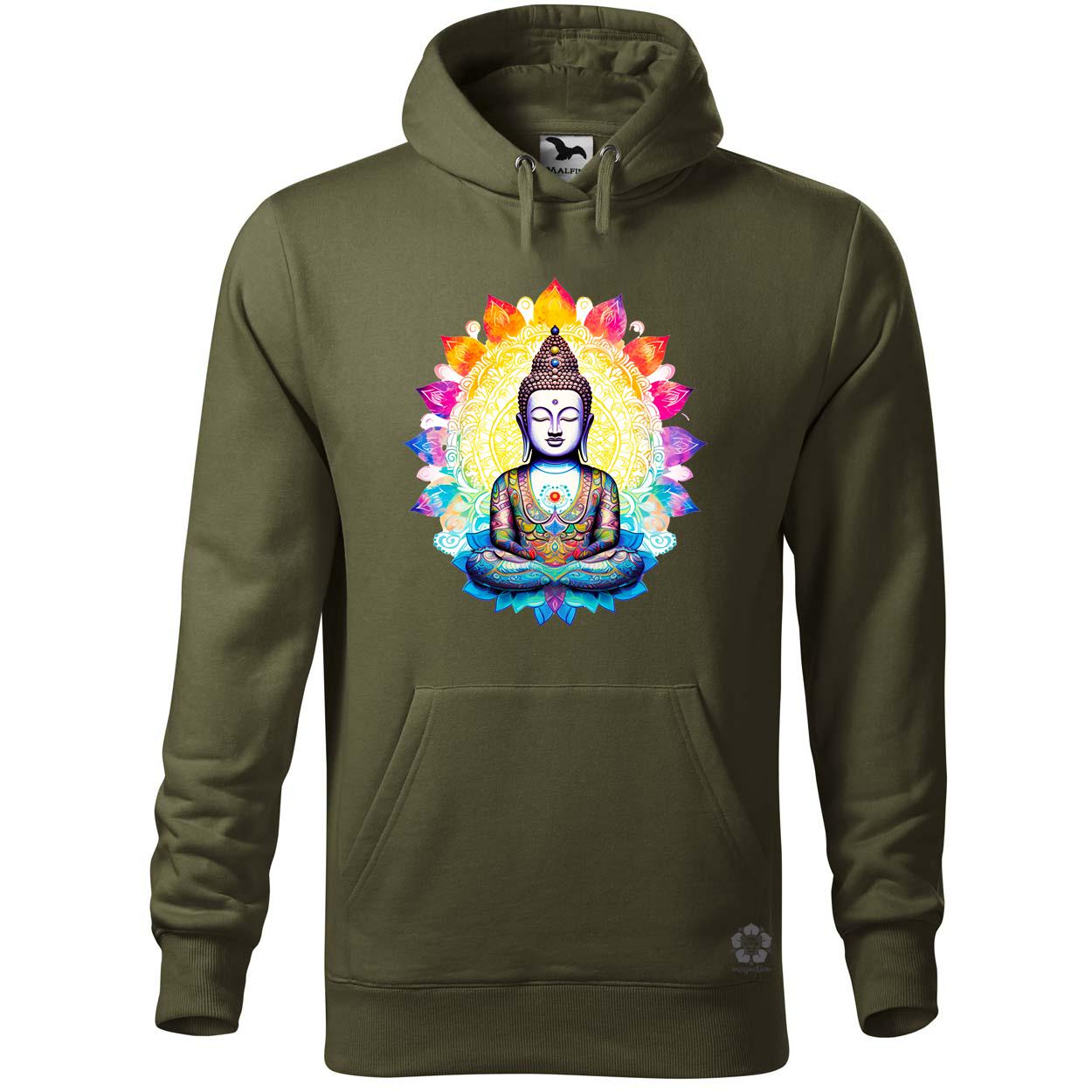 Pszichedelikus Buddha v1 egyedi  pulóver 