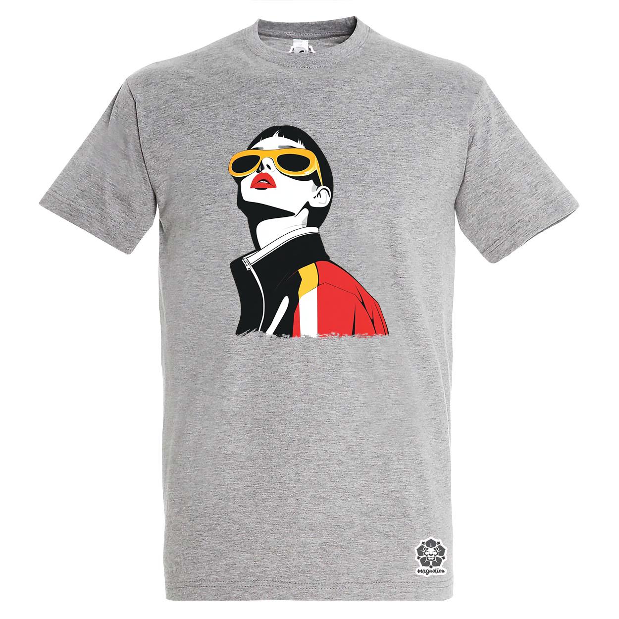 Minimalista portré v3 egyedi póló 