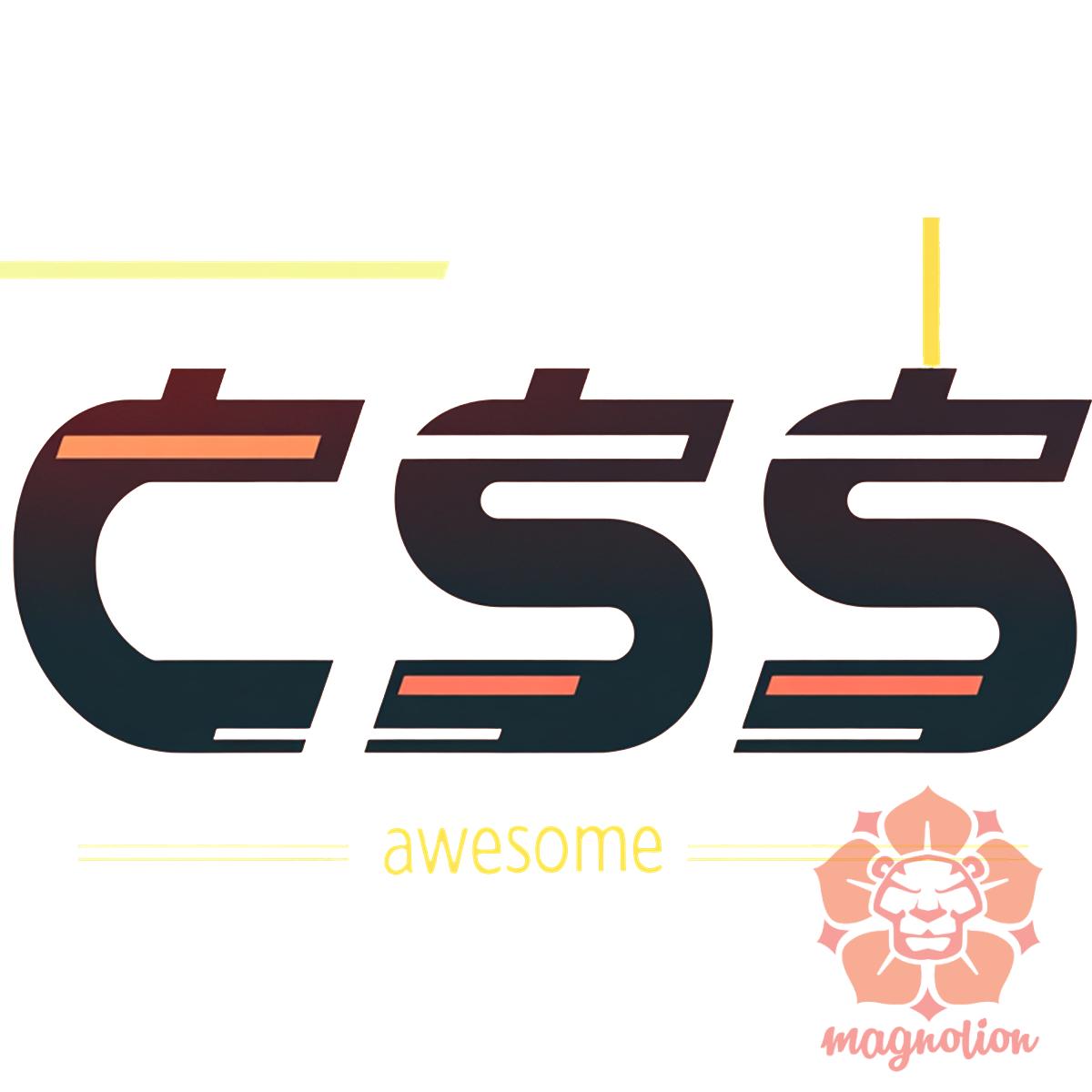 CSS is awesome v2 egyedi  pulóver 